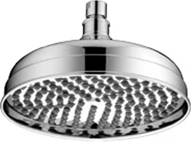 Душ верхний, стационарный, круглый, классика, 200мм, G 1/2, антикальц., (цв.хром), Paini ZZ