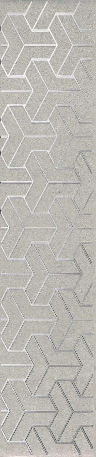 Бордюр Ломбардиа серый |25x5,4