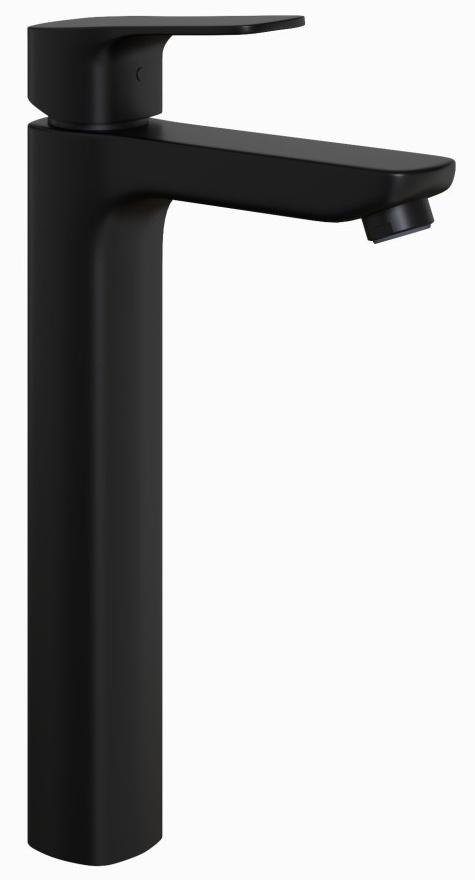Смеситель для раковины высокий без д/к, цвет черный Viva Style ZZ