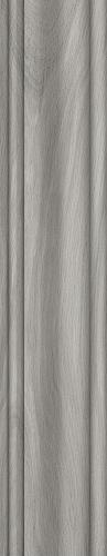 Плинтус Монтиони серый матовый 8x39.6