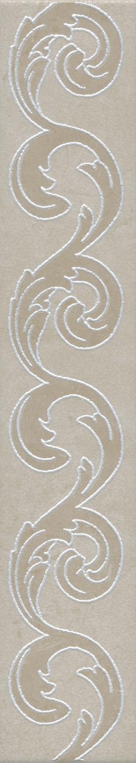 Бордюр Монсанту бежевый светлый 40,2х7,2