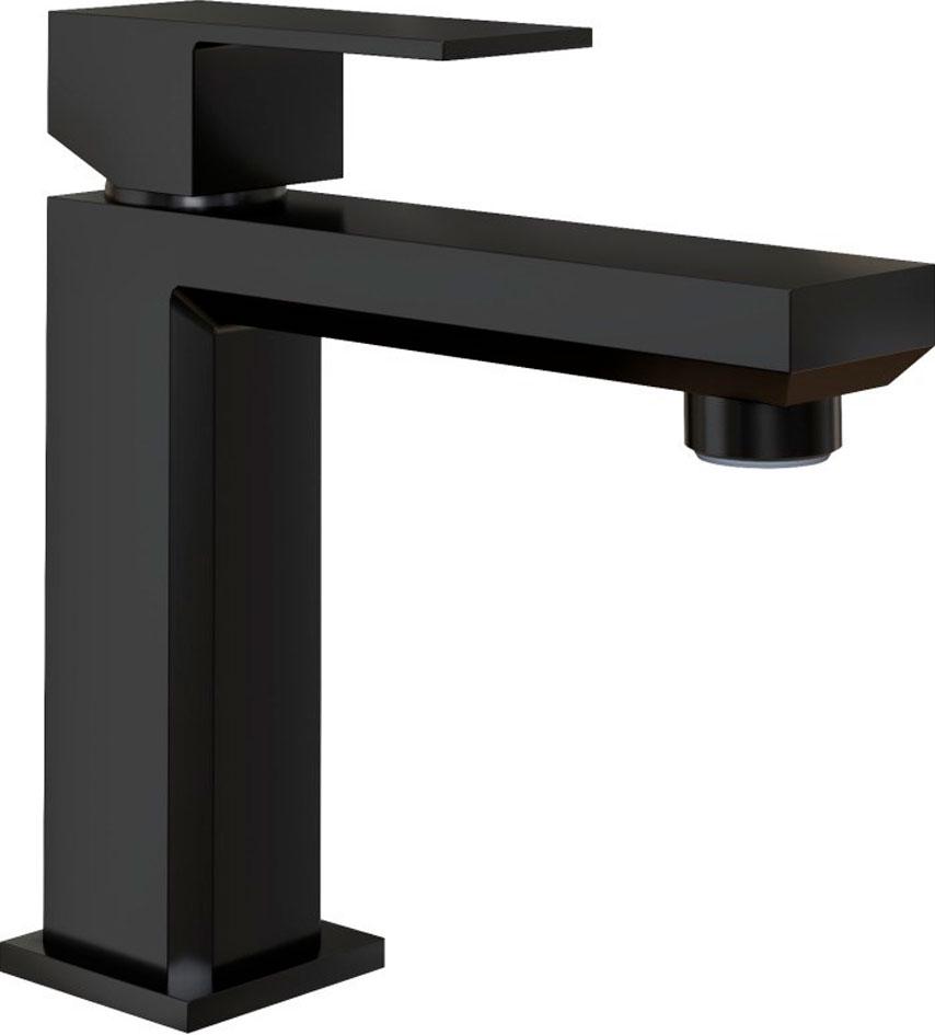 Смеситель для раковин, без д/к, (цв.черный браш.PVD), Grazia ZZ