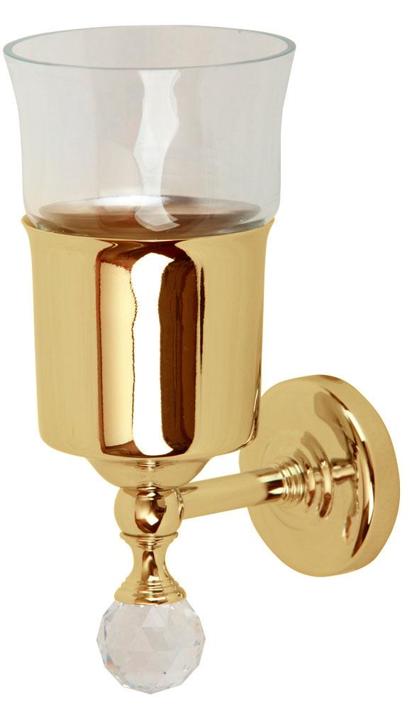 Стакан настенный, (цв.золото), Amerida