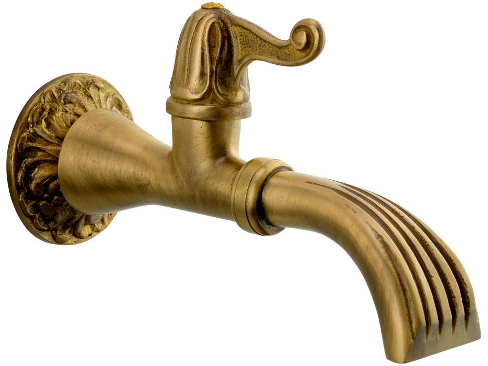 Кран садовый, настенный, на одну воду, (цв.бронза), Artistica ZZ