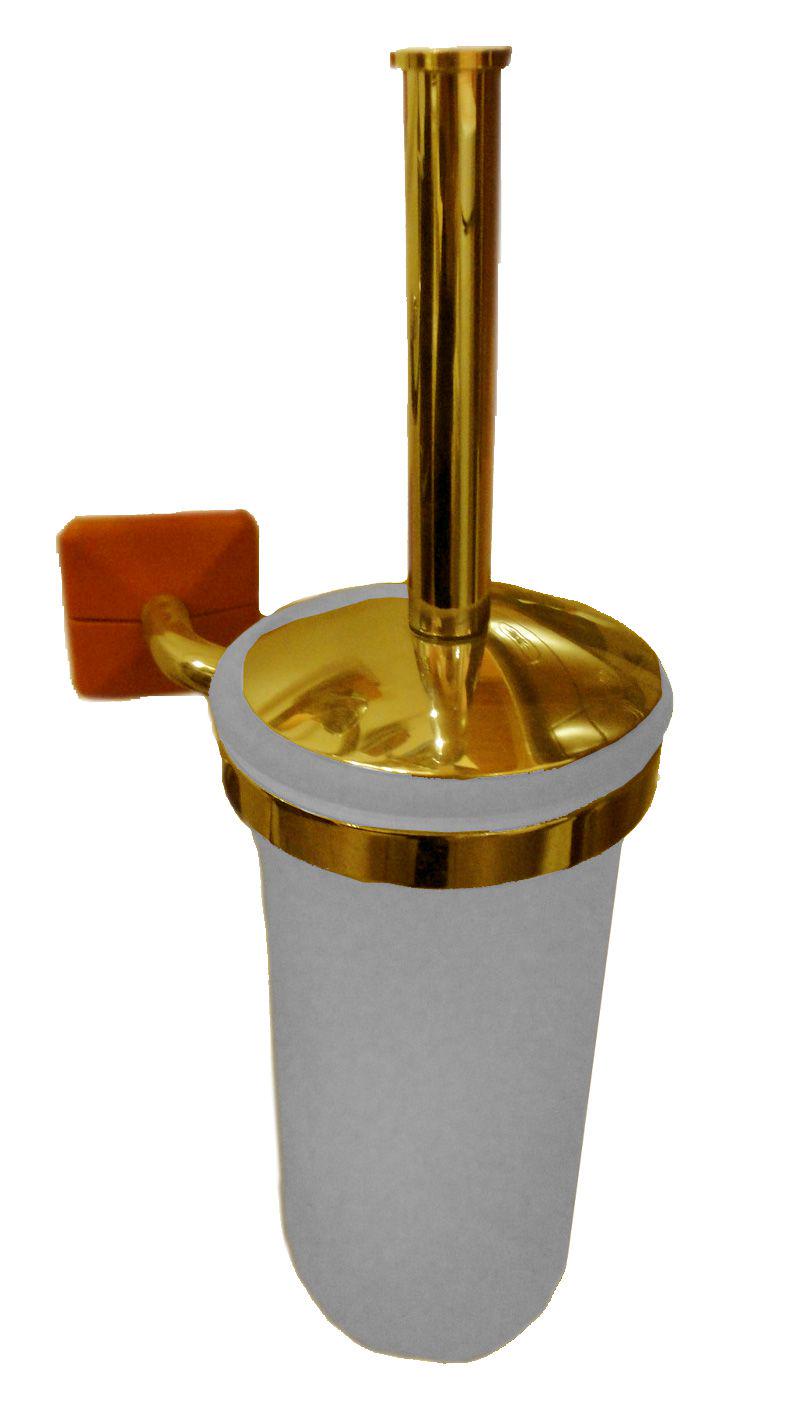 Ерш настенный, (керамика бел./гальван.залото), Nicolazzi ZZ