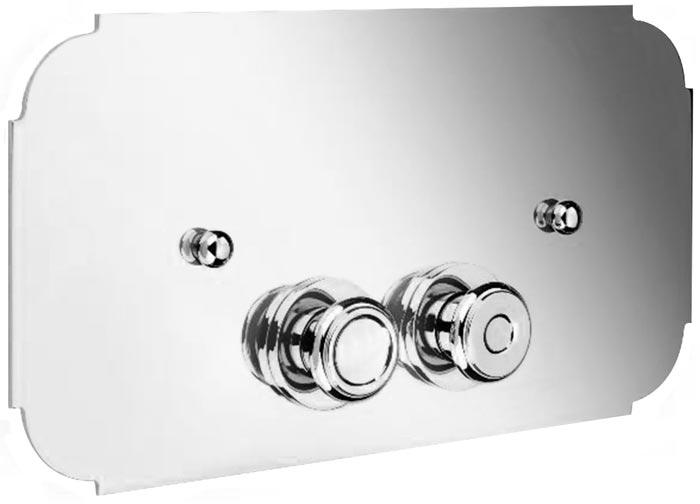 Клавиша смыва 3/6л. (установка с монтажной рамой Geberit арт. 111.300.00.5), (цв.Ottone Grezzo латунь матов.), Nicolazzi ZZ