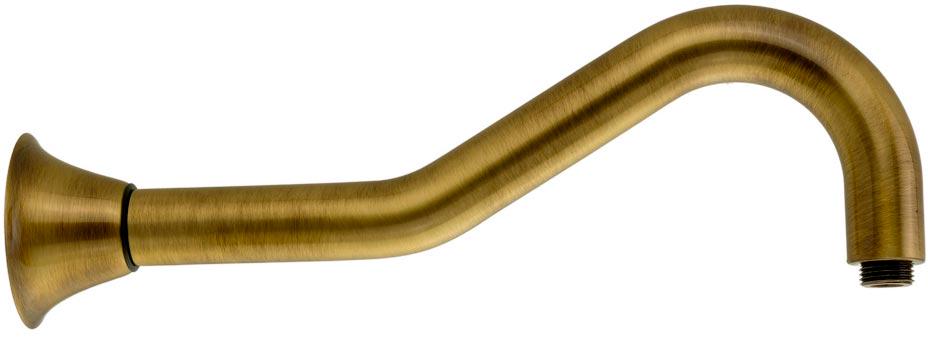 Кронштейн стеновой для верхнего душа, 34,5см, 1/2, (цв.бронза), Migliore ZZ