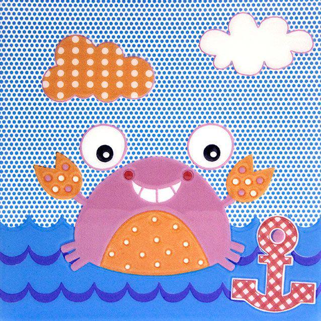 Декор Морская прогулка Краб ZZ|20x20