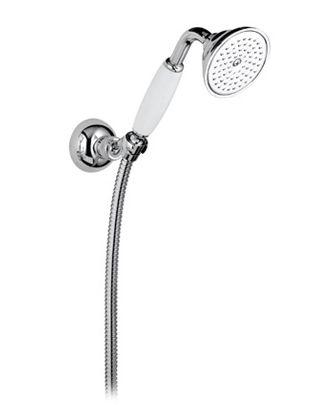 Душевой гарнитур, лейка, кронштейн, шланг 150см., "Классика" Traditionale, (цв. хром), Gaia ZZ