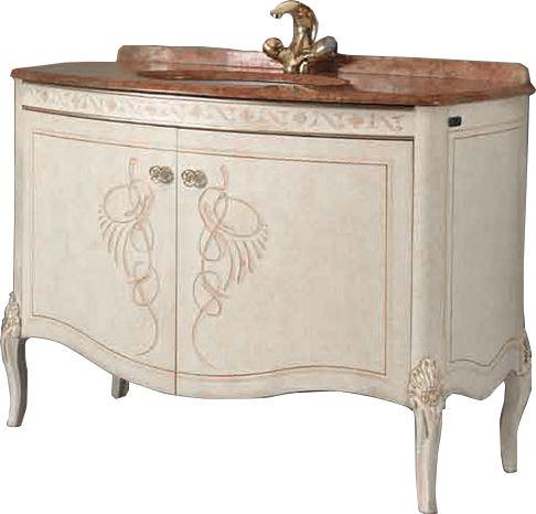 Тумба под раковину, 110,5хh84х58,5см, две распашные двери, ручки цв. хром, Hermitage ZZ