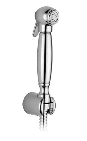 Душ гигиенический, лейка, шланг 120см, кронштейн в компл., "Классика", (цв. хром), Gaia ZZ