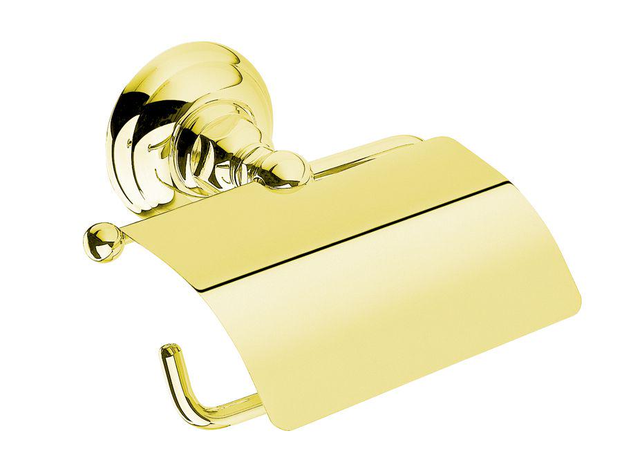 Держатель т/б, с крышкой (цв. GF/золото), Classica ZZ