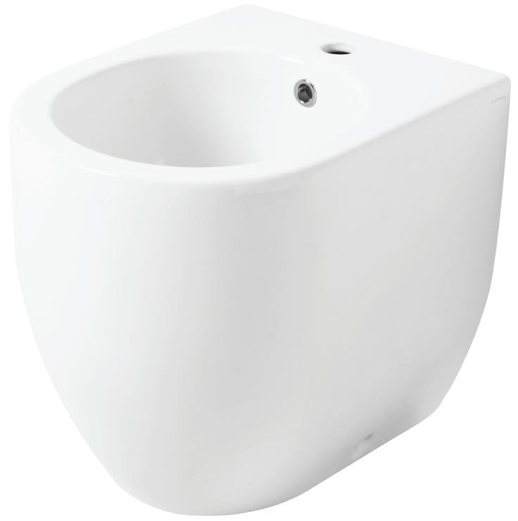 Биде напольное, 360х520мм, с 1 отв.д/смесит., крепёж в компл., Flo ZZ