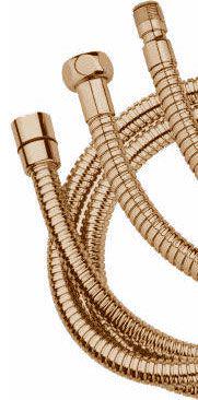 Шланг соединительный 200см с двойным зажимом для (цв. бронза), Nicolazzi ZZ
