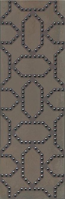 Декор Раваль D08 коричневый обрезной ХХ|30x89.5