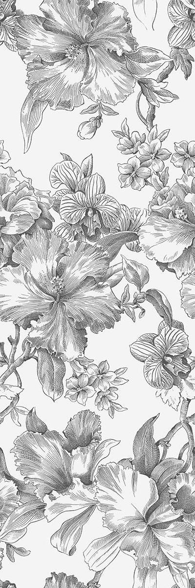 Монфорте Цветы обр. декор стена |40х120