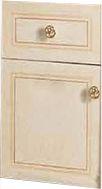 Шкаф дополн. для тумбы под раковину, 25,2х47см, выдв. ящик и распшн. дверь, петли справа, с внутр. ткан. обивкой, ручки цв. золото, Hermitage ZZ