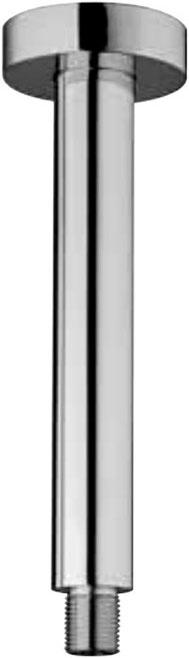 Кронштейн для верхнего душа, потолочный, 152мм, круглый, с подводом воды 1/2, (цв.хром), Paini ZZ