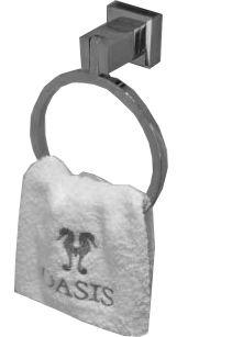 Полотенцедержатель-кольцо d15см, (цв. хром), Oasis ZZ