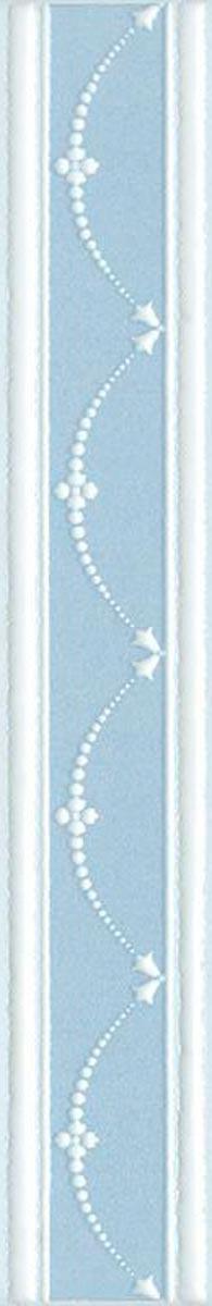 Бордюр Петергоф голубой B563 ZZ|4.2x25
