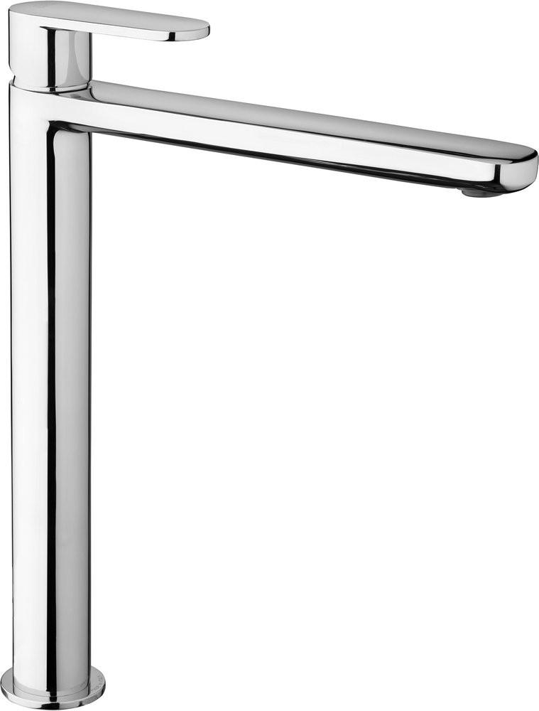 Смеситель для раковины, Высокий, без д/к, (цв.хром), Candy ZZ