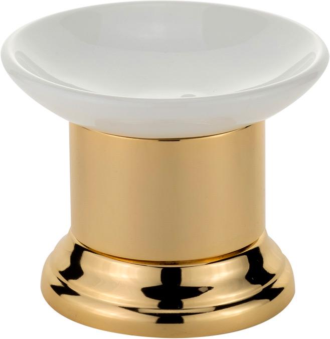 Мыльница настольная, (цв.золото /керамика), Mirella ZZ