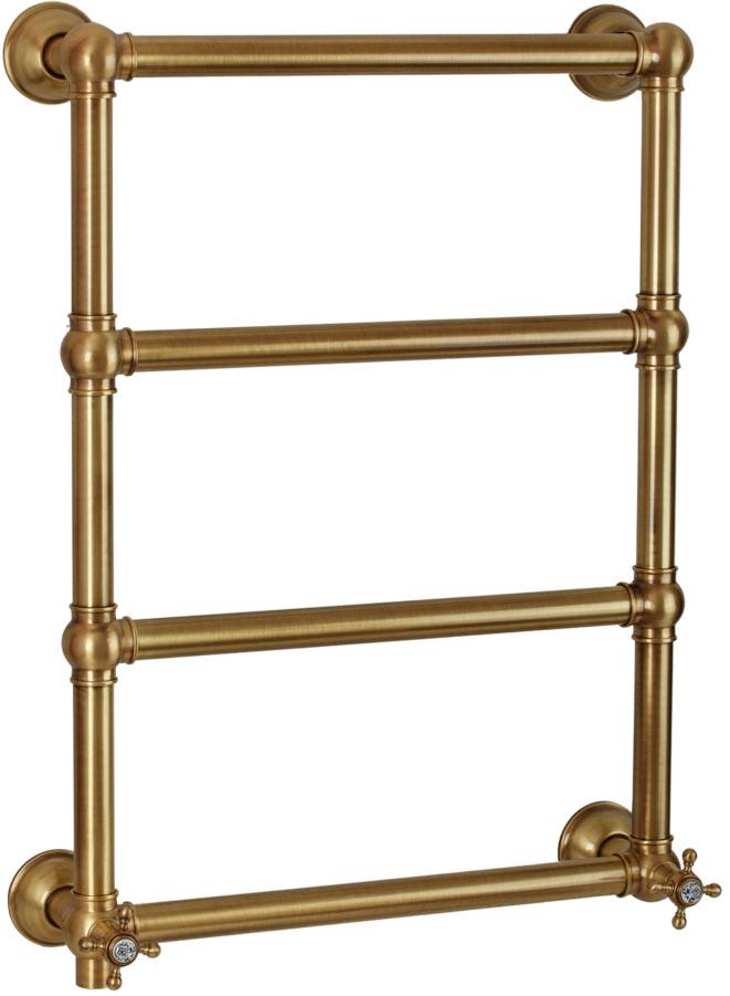 Полотенцесушитель электрический 480(560)хh670(750)мм, подключение слева, (цв.,бронза), Colosseum ZZ