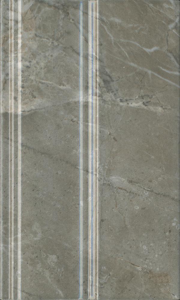 Плинтус Кантата серый глянцевый 15x25