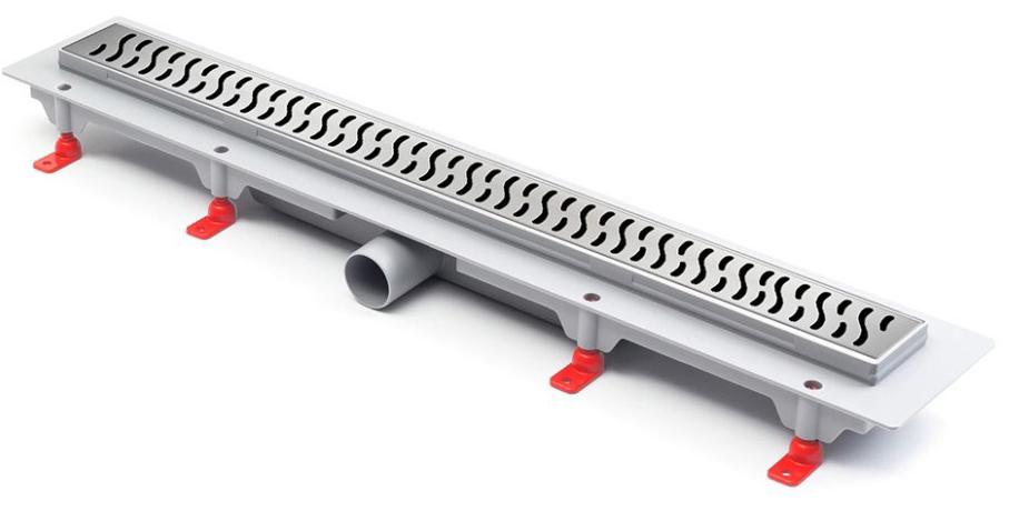 Душевой лоток Harmony 750 мм D40, хром глянец ZZ