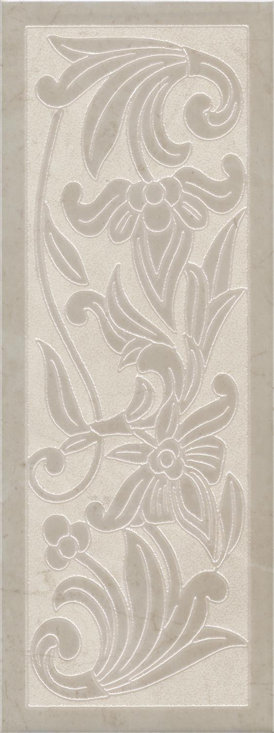 Декор Монсанту 4 бежевый светлый |15х40