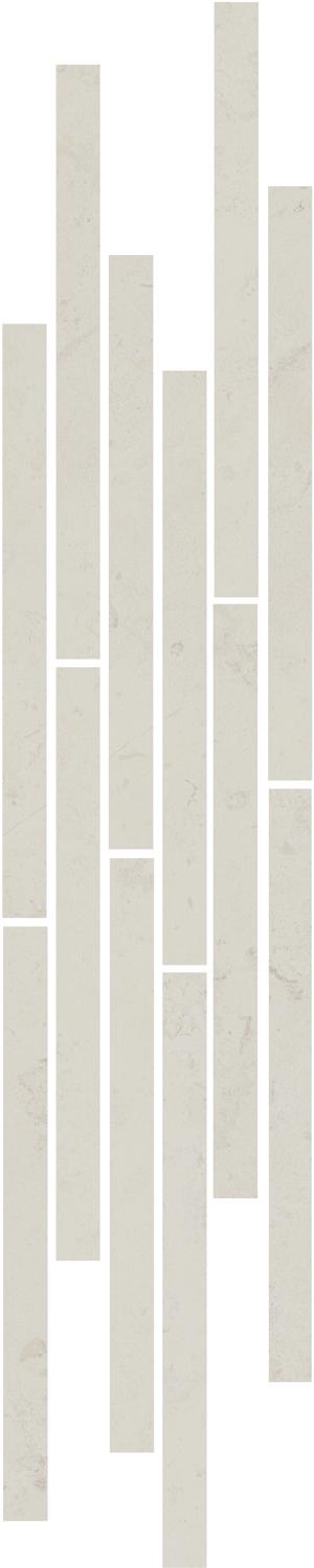 Декор Карму мозаичный бежевый светлый матовый |75х15