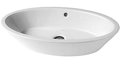 Раковина накладная на столешницу 700х400хh140мм, без отв. для смесит., Happy Hour 22.00 ZZ