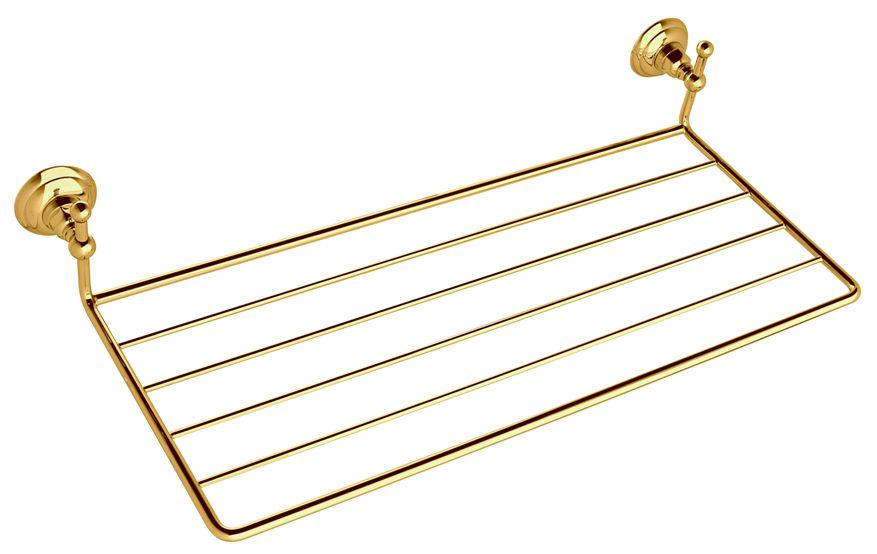 Полка для полотенец 570х330мм, (цв. золото), Classica ZZ
