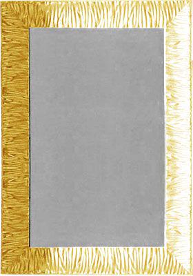 Зеркало 70хh100см, в раме, (цв. золото), Retro