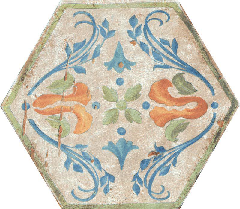 Декор Виченца Майолика А160 напольныйXX|20х23.1