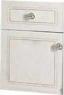 Шкаф дополн. для тумбы под раковину, 35,2х47см, выдв. ящик и распшн. дверь, петли слева, ручки цв. хром, Hermitage ZZ