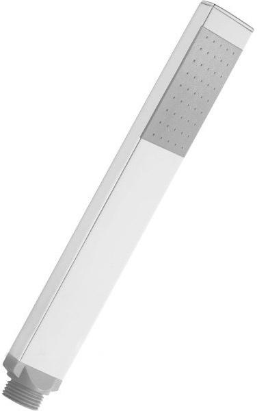 Душ ручной квадратный 1 режим (цв.белый матовый), PREMIUM ZZ