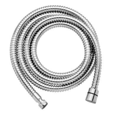 Шланг для душа 150см, 1/2, (цв. хром), Gaia ZZ