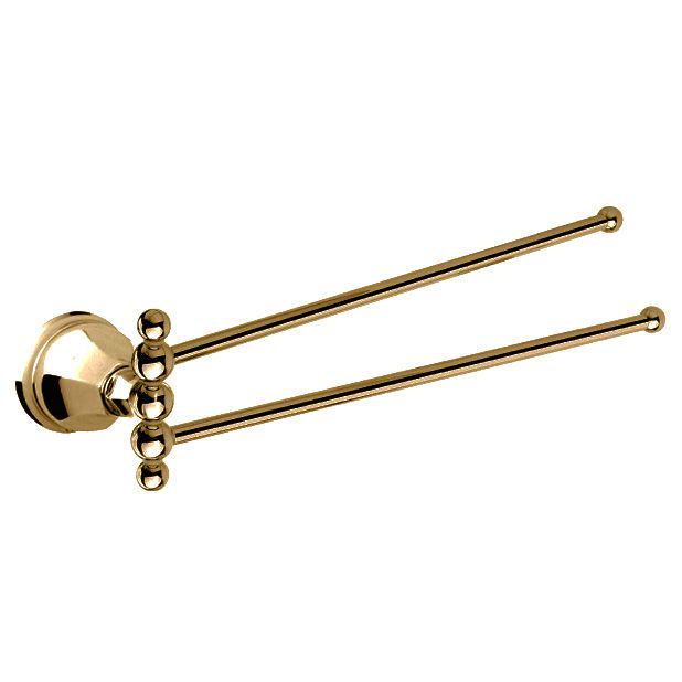 Полотенцедержатель 2-ной, поворотный, 42,5см, (цв. бронза), Teide ZZ