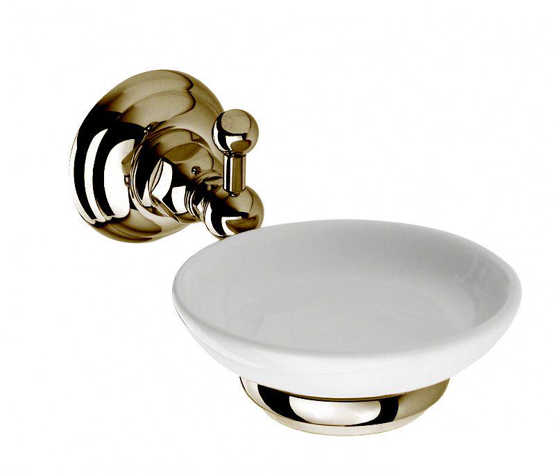 Мыльница настенная (цв. бронза/керамика), Classica ZZ