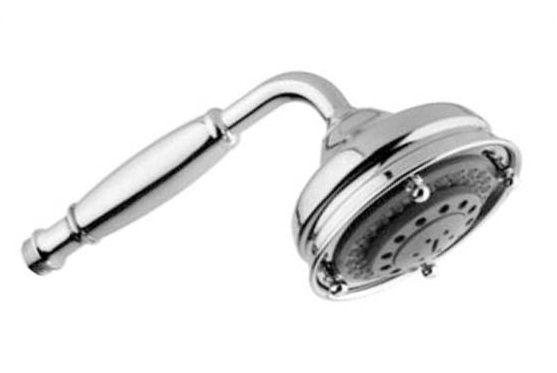 Лейка ручного душа (3 типа струи) "Классика", (цв. хром), Gaia ZZ