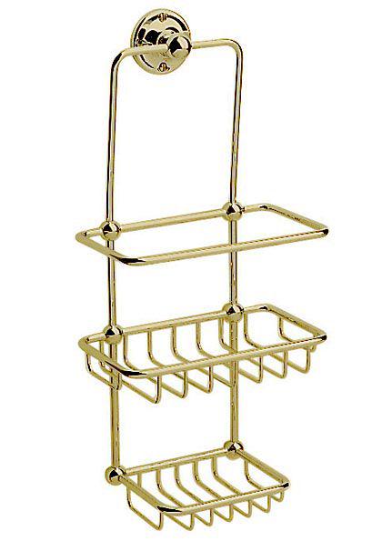 Полочка-решетка для душа (цв. золото), Lincoln ZZ