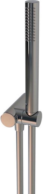 Душевой гарнитур, кругл., кронштейн совмещ.со шланговым соед., лейка д/д ручн., шланг 170см, (цв.хром), Paini ZZ