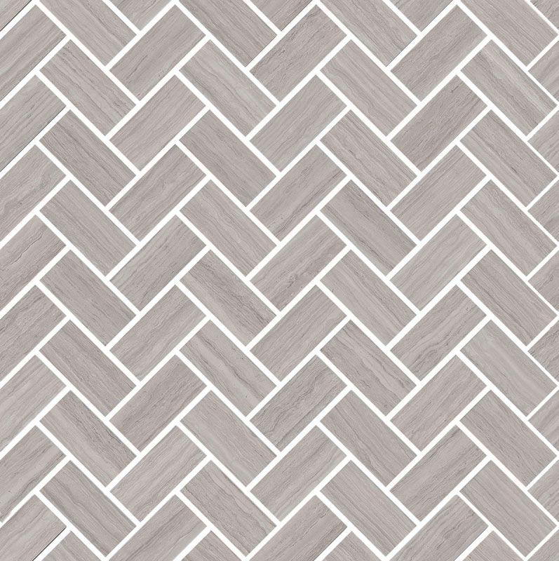 Декор Грасси серый мозаичный напольный B XX|30x31.5