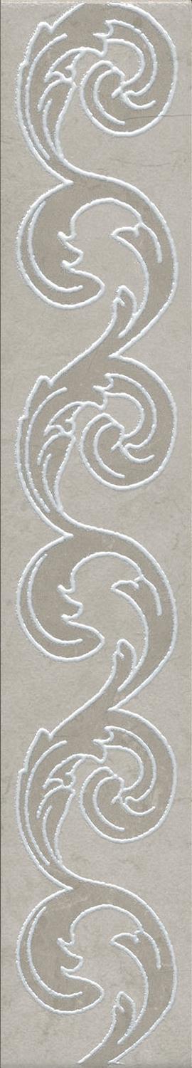 Бордюр Монсанту серый светлый 40,2х7,2