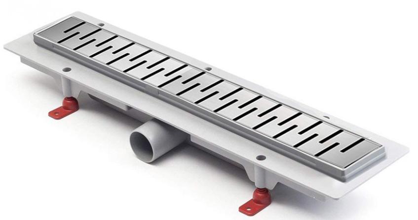 Душевой лоток Medium 450 мм D40, хром глянец ZZ