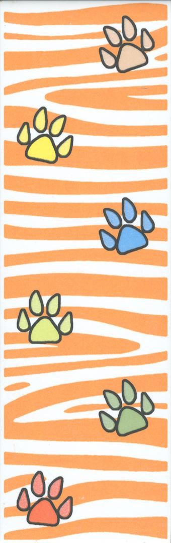 Бордюр Динозаврики 2 матовый ZZ 6,3х20