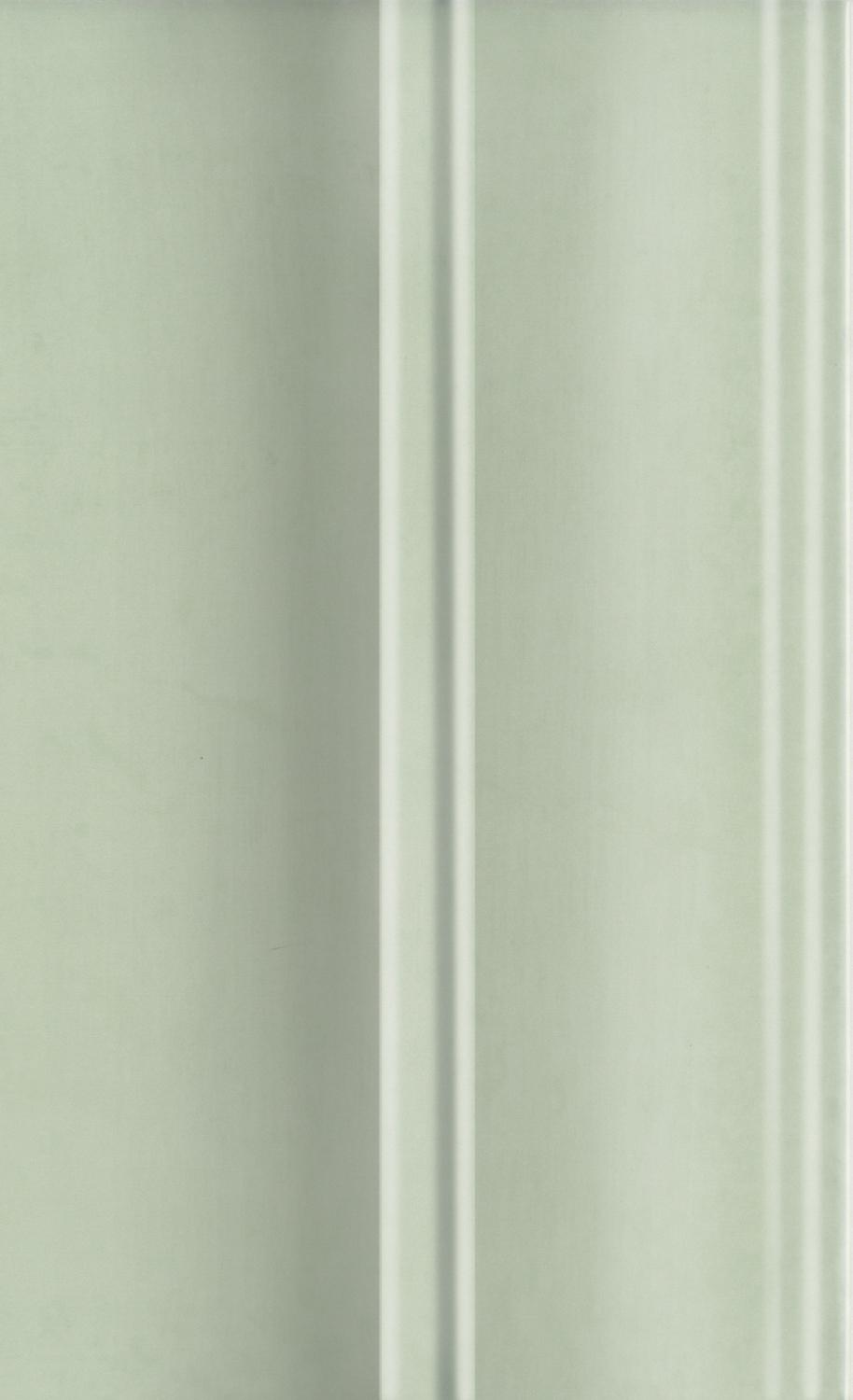 Плинтус Левада зеленый светлый глянцевый |15x25