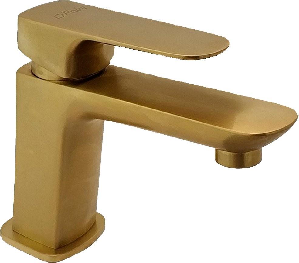 Смеситель для раковины, c д/к, (цв.матовое золото), Nove ZZ