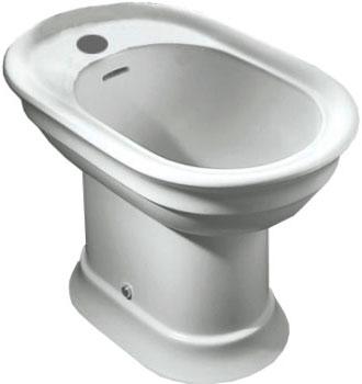 Биде напольное 37х59,5хh40см с 1 отв. д/смес., крепл. к полу в компл. Dolcevita KL